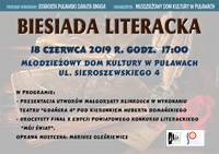 Biesiada Literacka 2019 MDK-Puawy