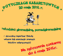 Potyczki kabaretowe - 20 maja 2014