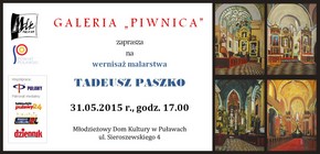 Wystawa malarstwa Tadeusza Paszko w MDK-Puawy