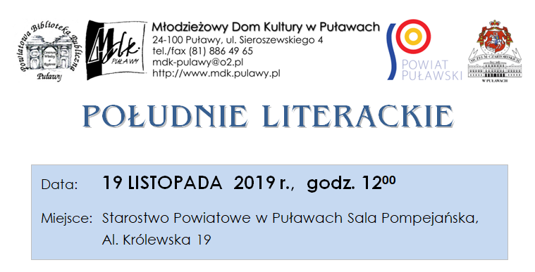 Południe Literackie MDK Puławy
